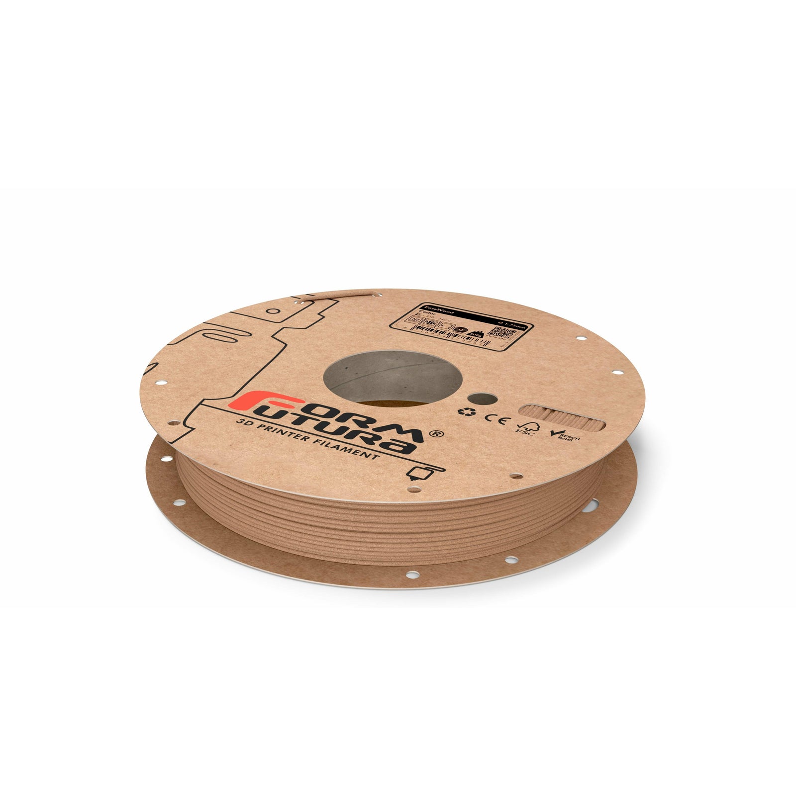 Wood feel PLA based filament EasyWood 1.75mm Cedar 500 gram 3D Printer Filament