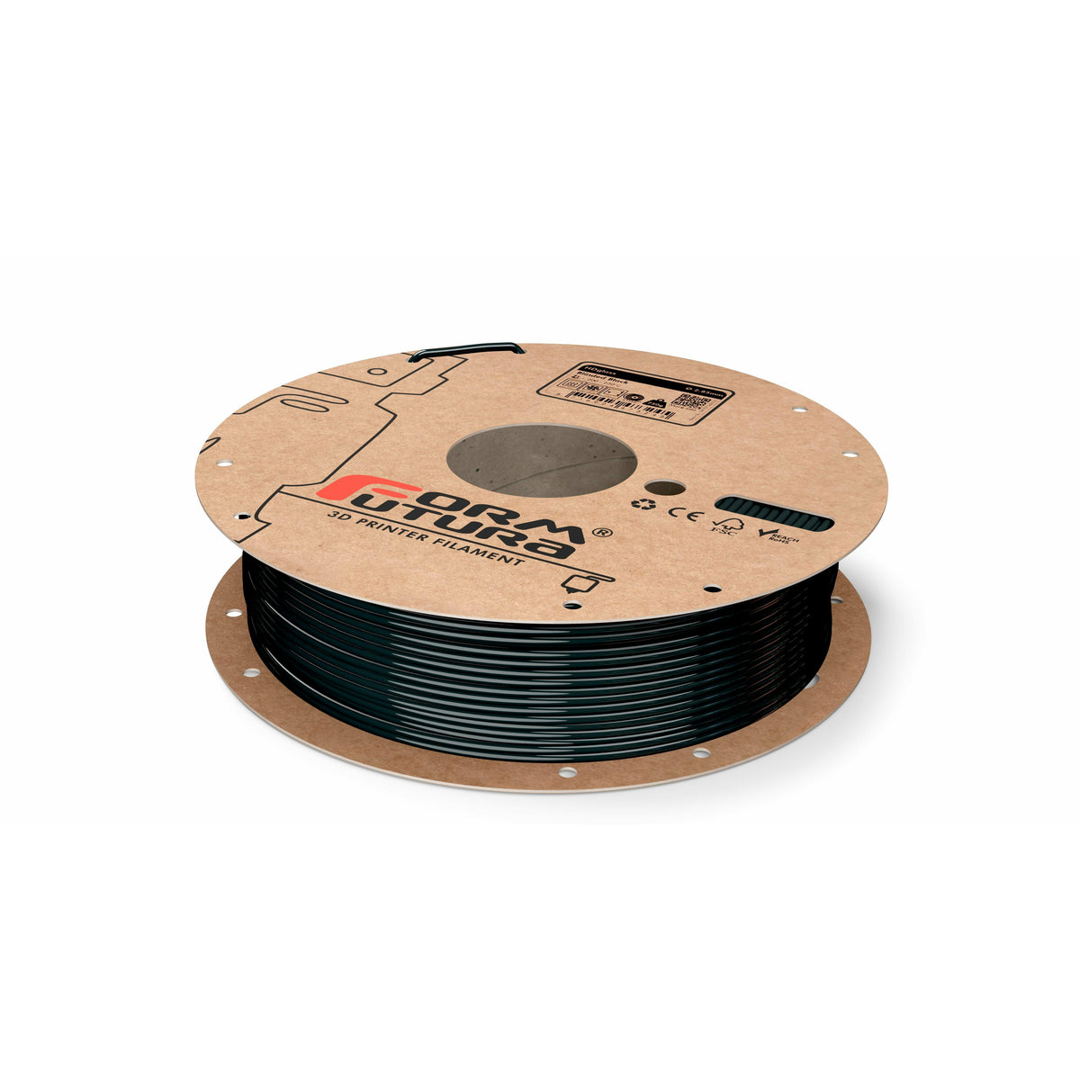 PETG Filament HDglass 1.75mm Blinded Black 4500 gram 3D Printer Filament
