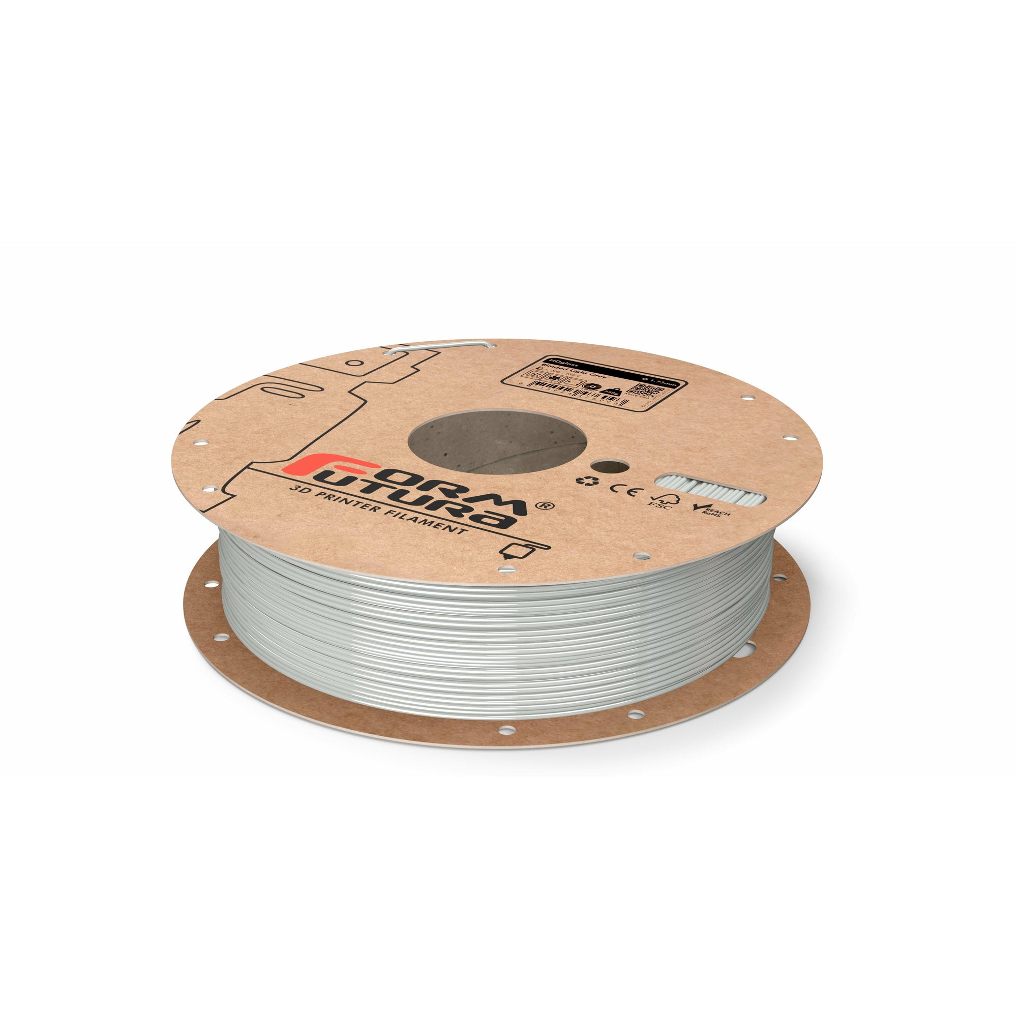 PETG Filament HDglass 1.75mm Blinded Light Grey 8000 gram (On Demand) 3D Printer Filament