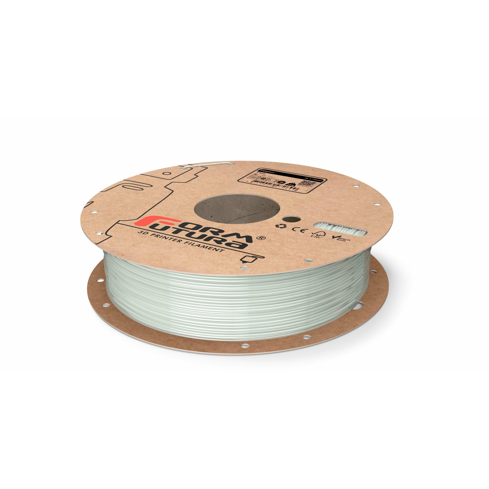 PETG Filament Glass feel HDglass 1.75mm Clear 4500 gram 3D Printer Filament