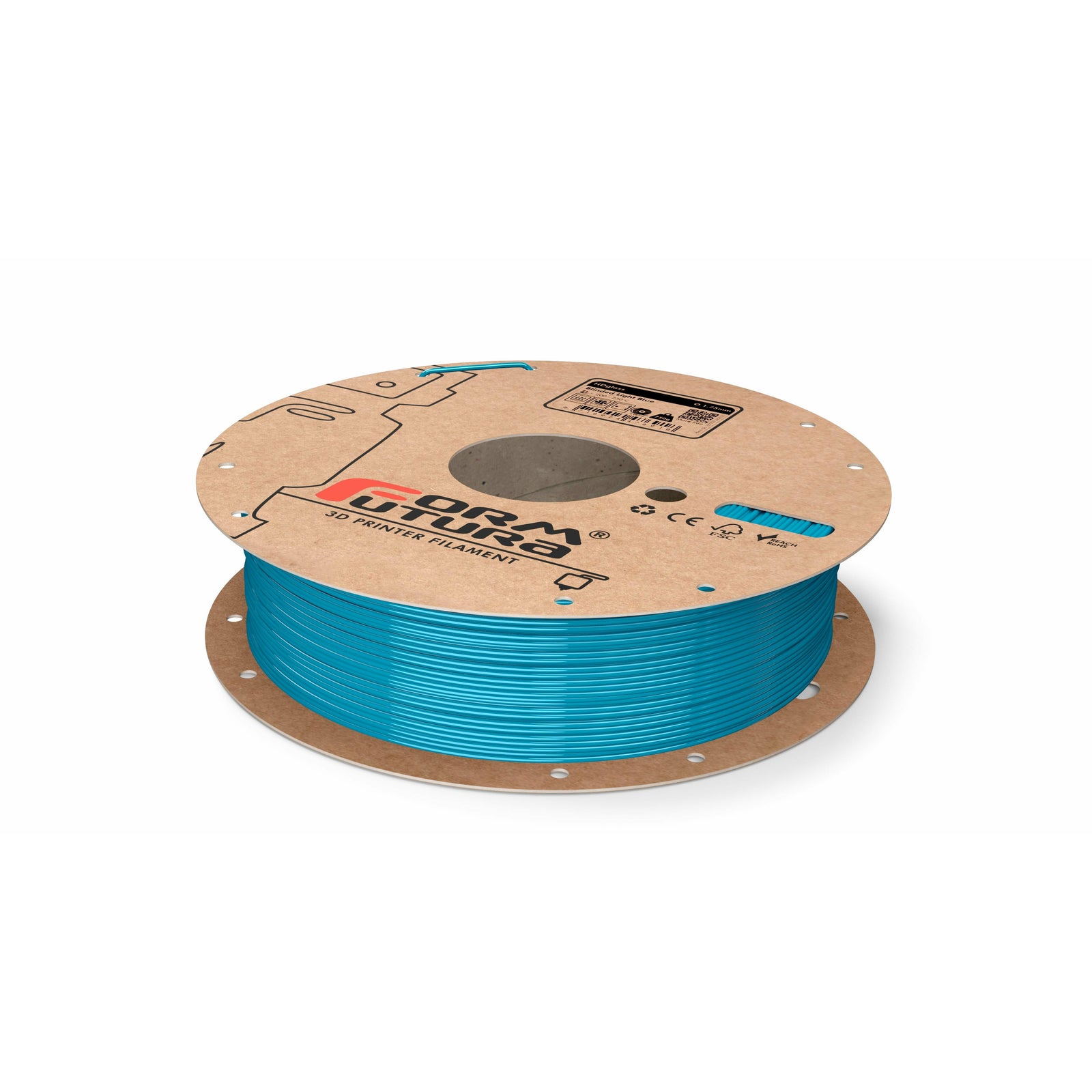 PETG Filament HDglass 1.75mm Blinded Light Blue 750 gram 3D Printer Filament