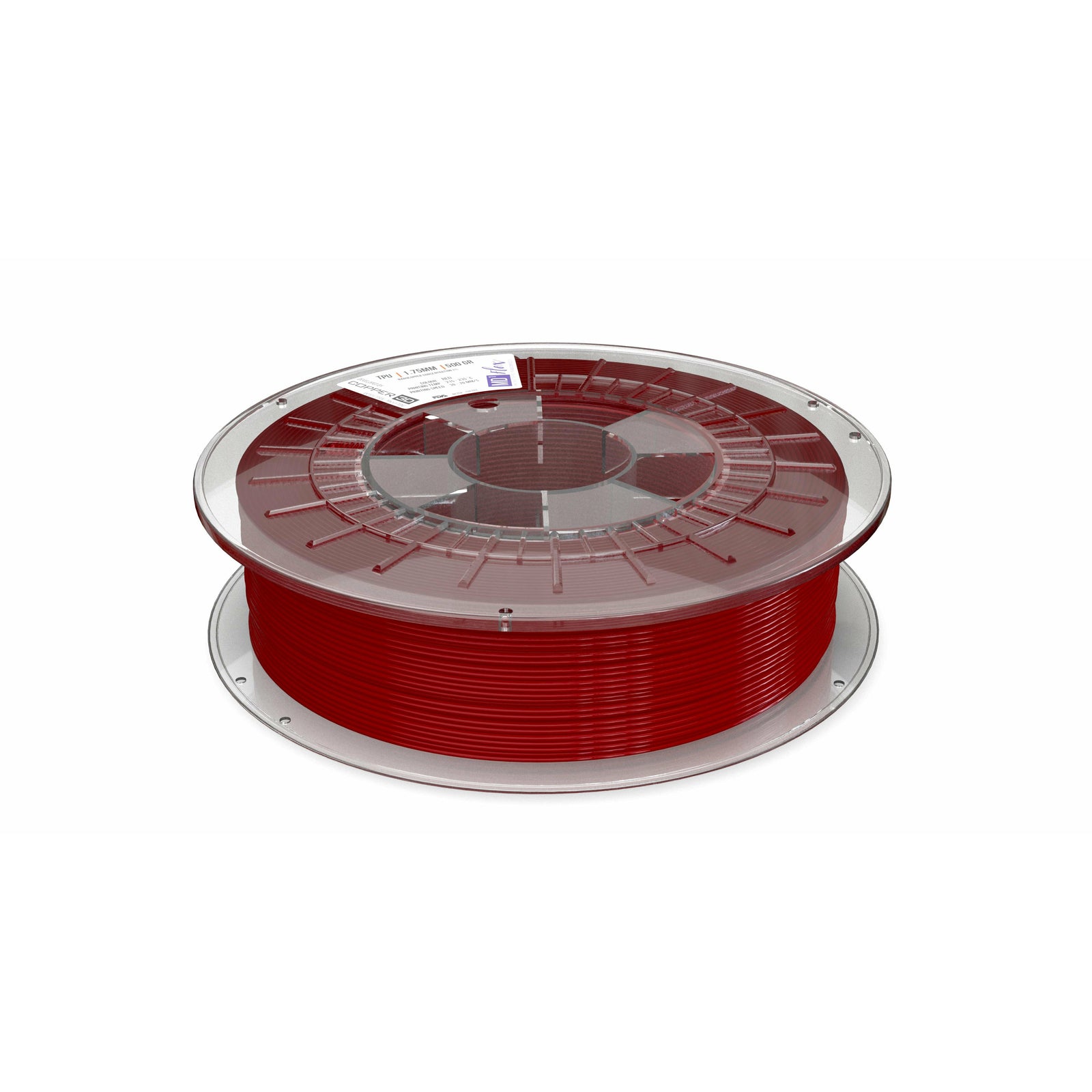 TPU Filament MD FLEX 1.75mm 500 gram Natural 3D Printer Filament