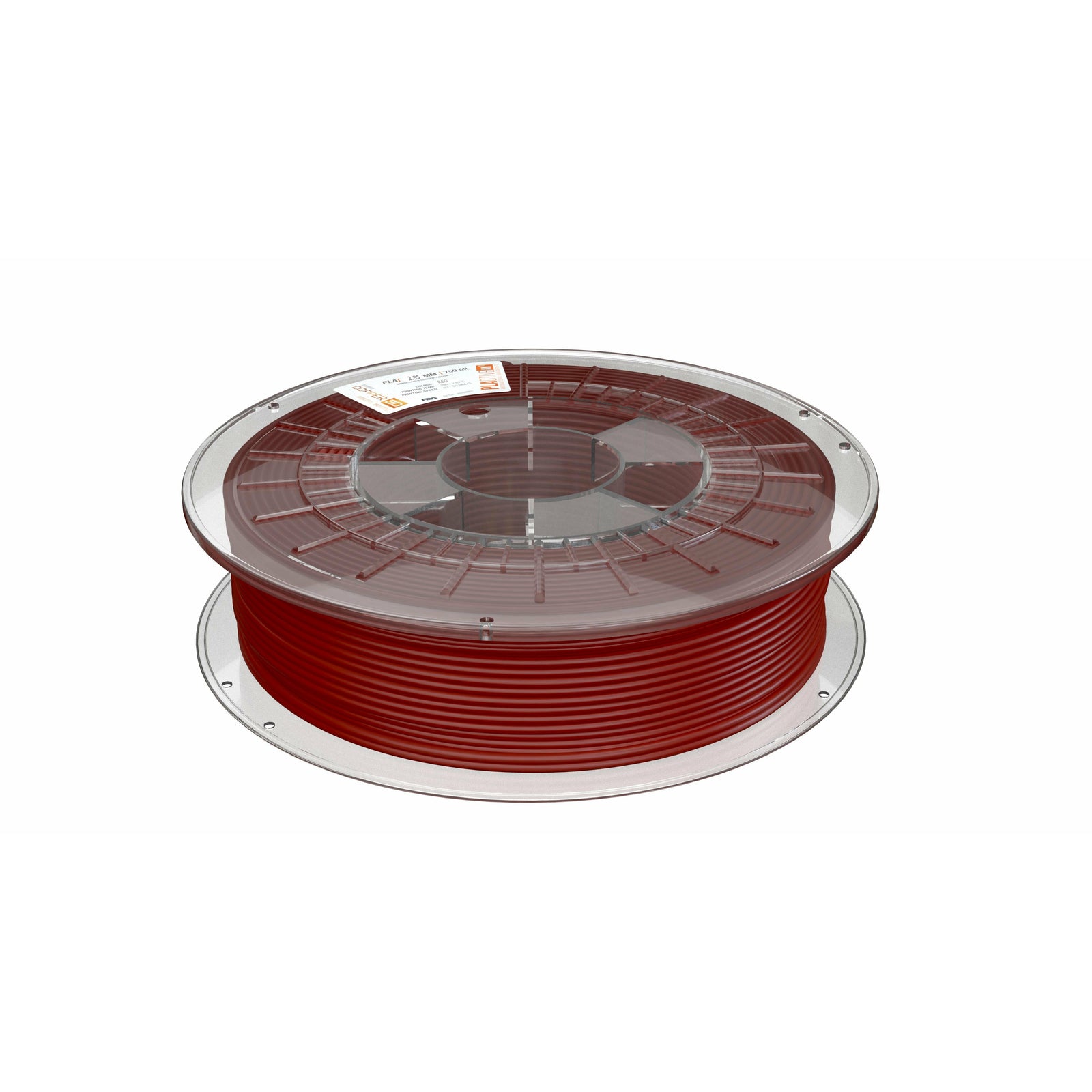 PLA Filament Copper 3D PLActive - Innovative Antibacterial 1.75mm 750gram Classic Red Color 3D Printer Filament