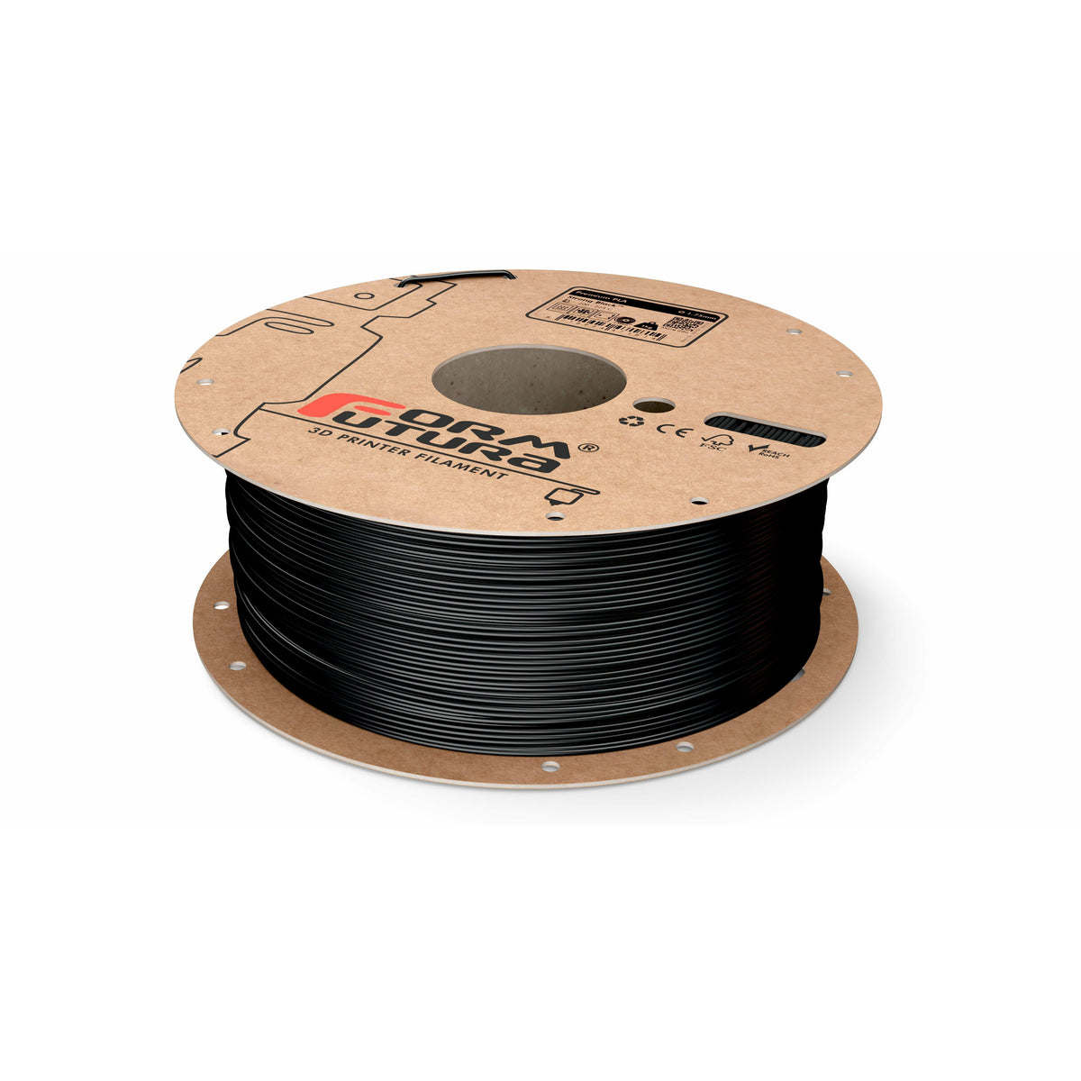 PLA 3D Printer Filament Premium PLA 1.75mm Strong Black 4500 gram