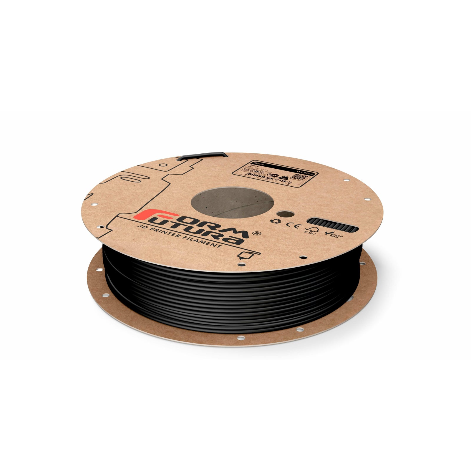 ABS Filament TitanX 1.75mm Black 2300 gram 3D Printer Filament