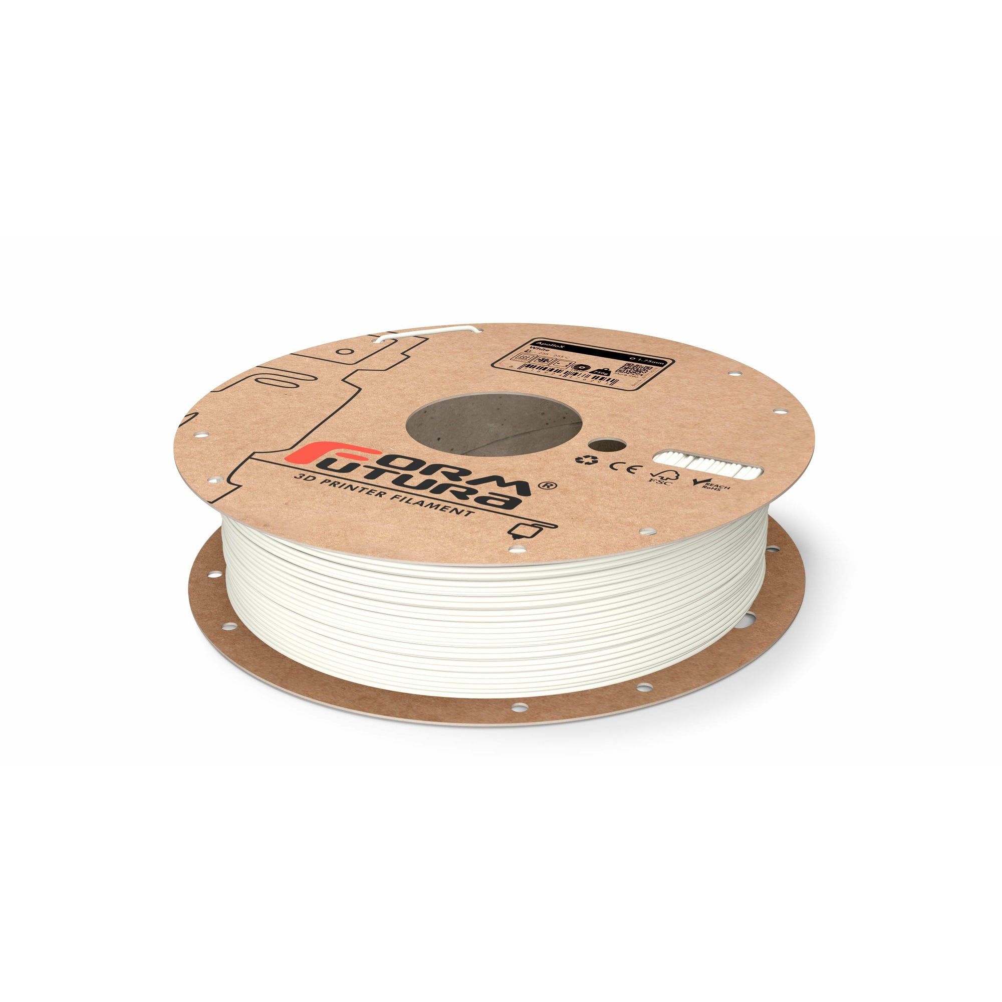 ASA Filament ApolloX 2.85mm White 750 gram 3D Printer Filament