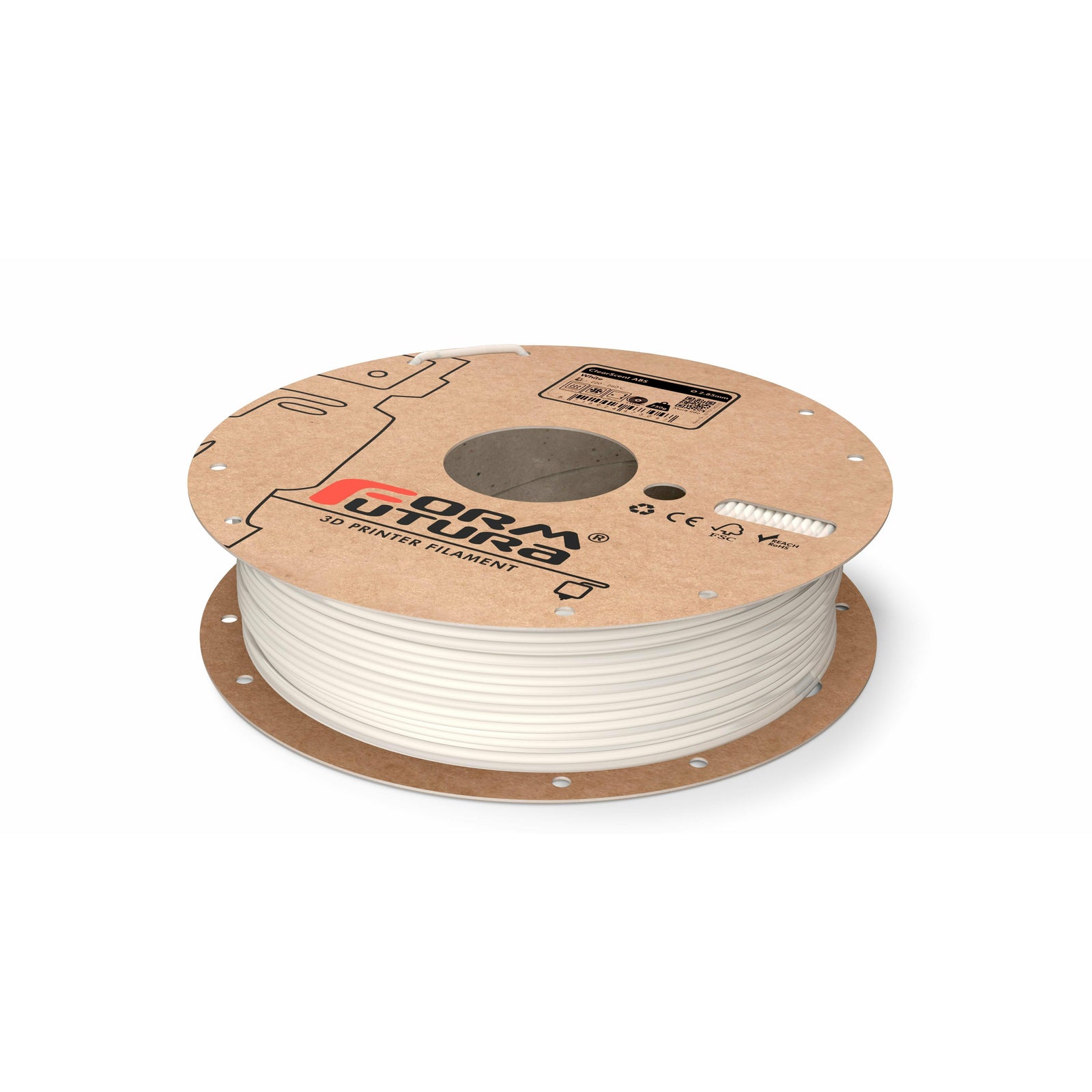 ABS Filament ClearScent ABS 2.85mm White 750 gram 3D Printer Filament