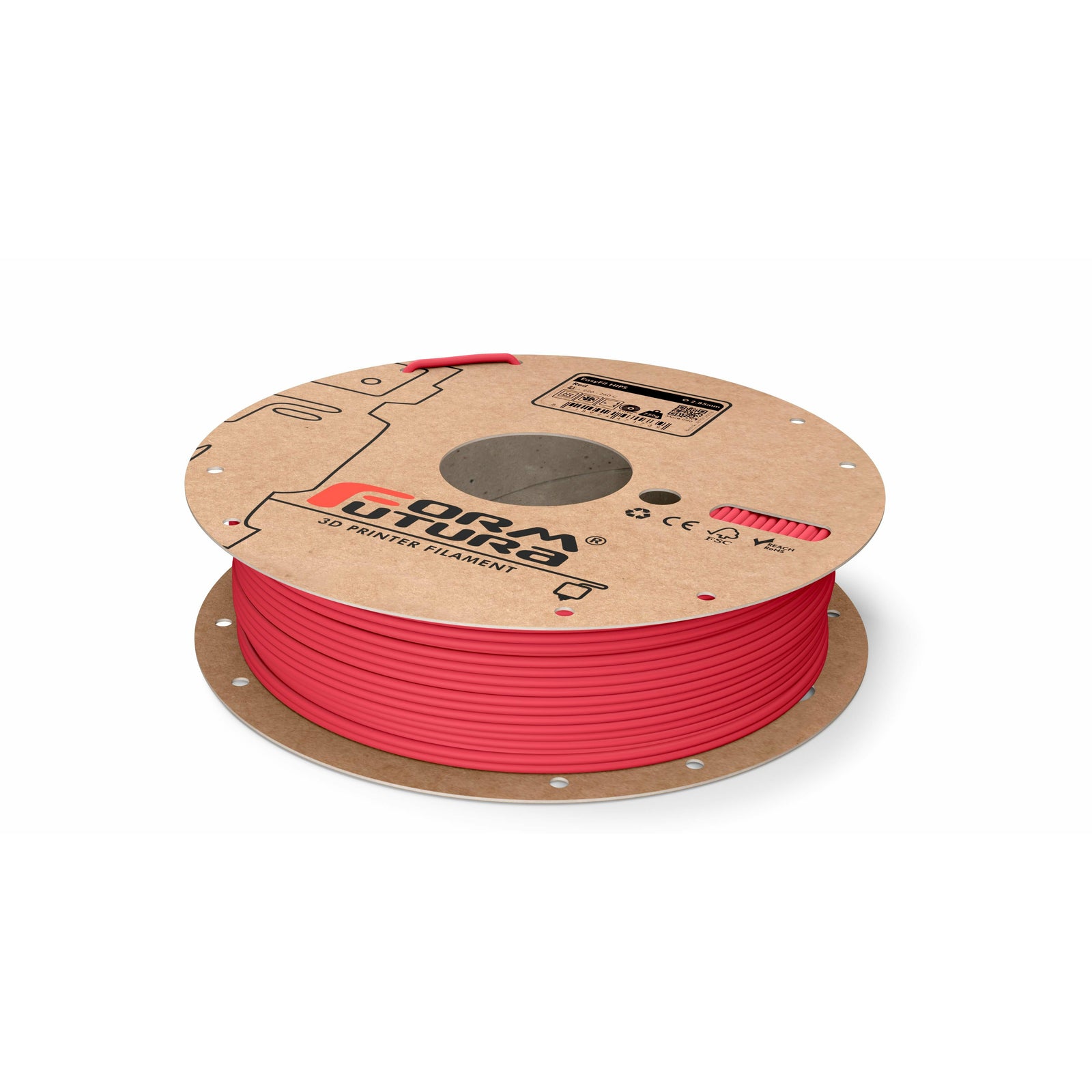 HIPS Filament EasyFil HIPS 2.85mm Red 750 gram 3D Printer Filament