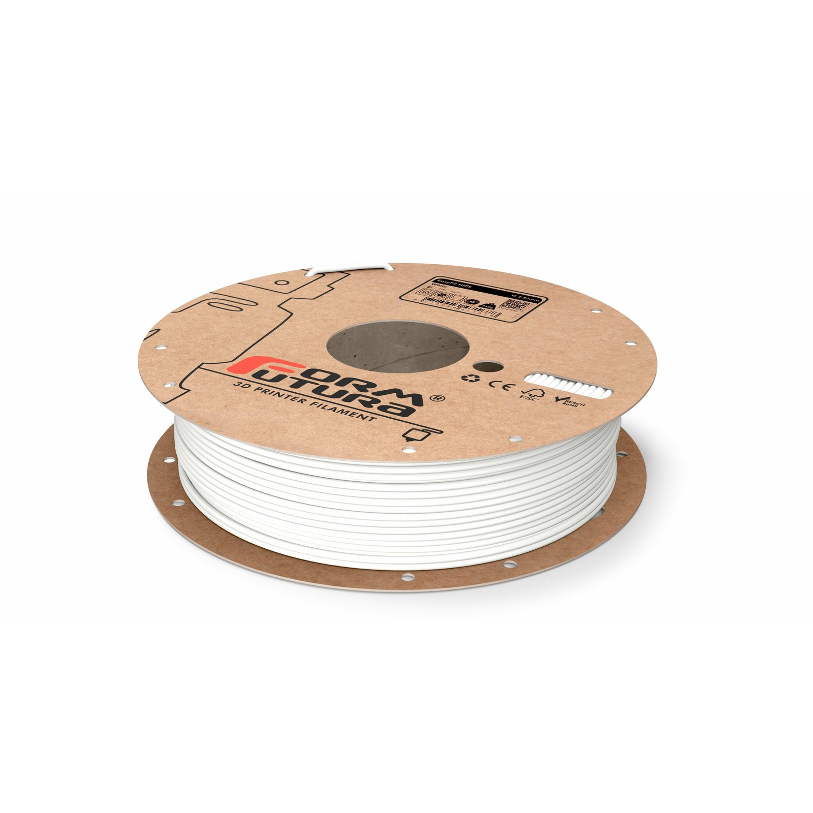 HIPS Filament EasyFil HIPS 2.85mm White 750 gram 3D Printer Filament
