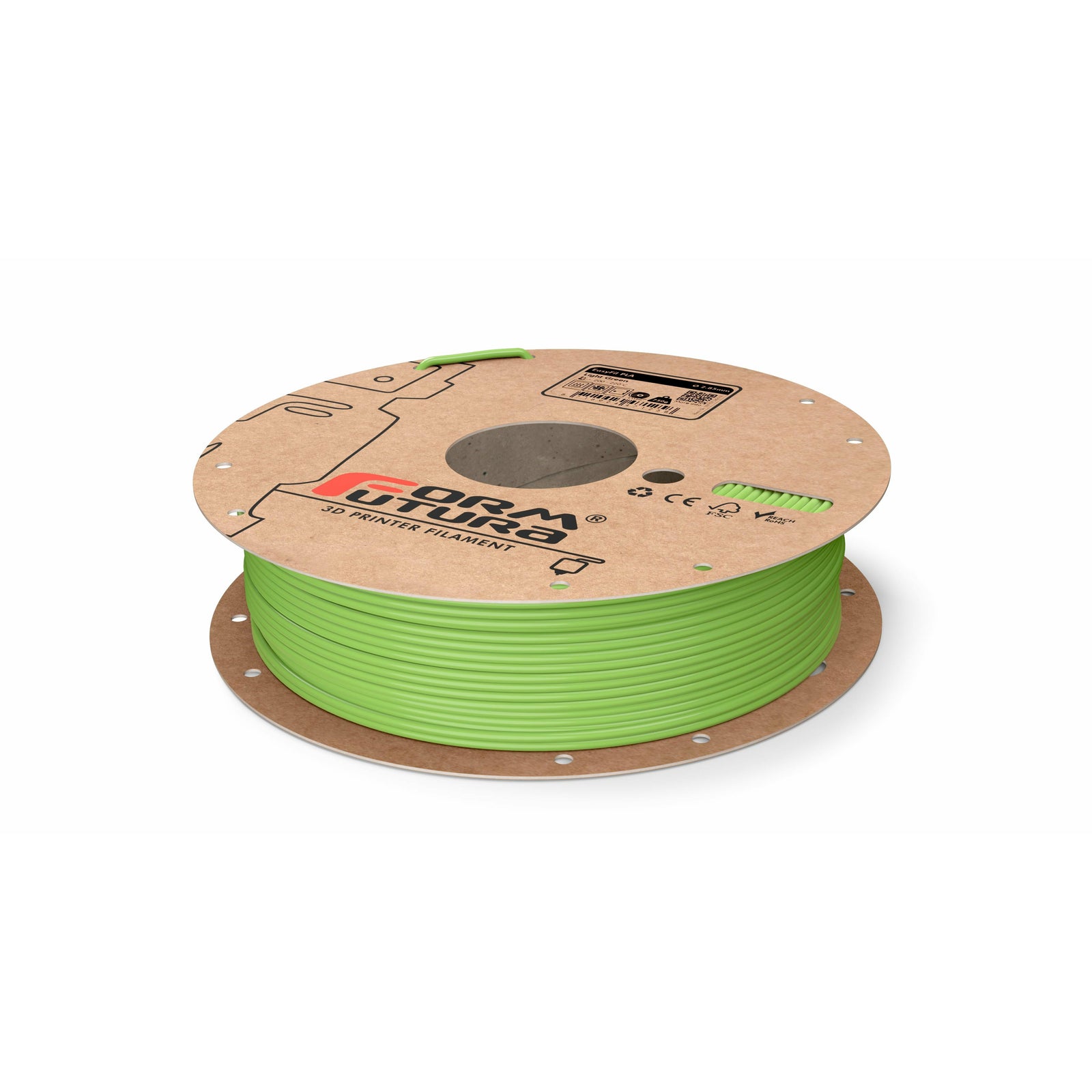 PLA Filament EasyFil PLA 2.85mm Light Green 750 gram 3D Printer Filament