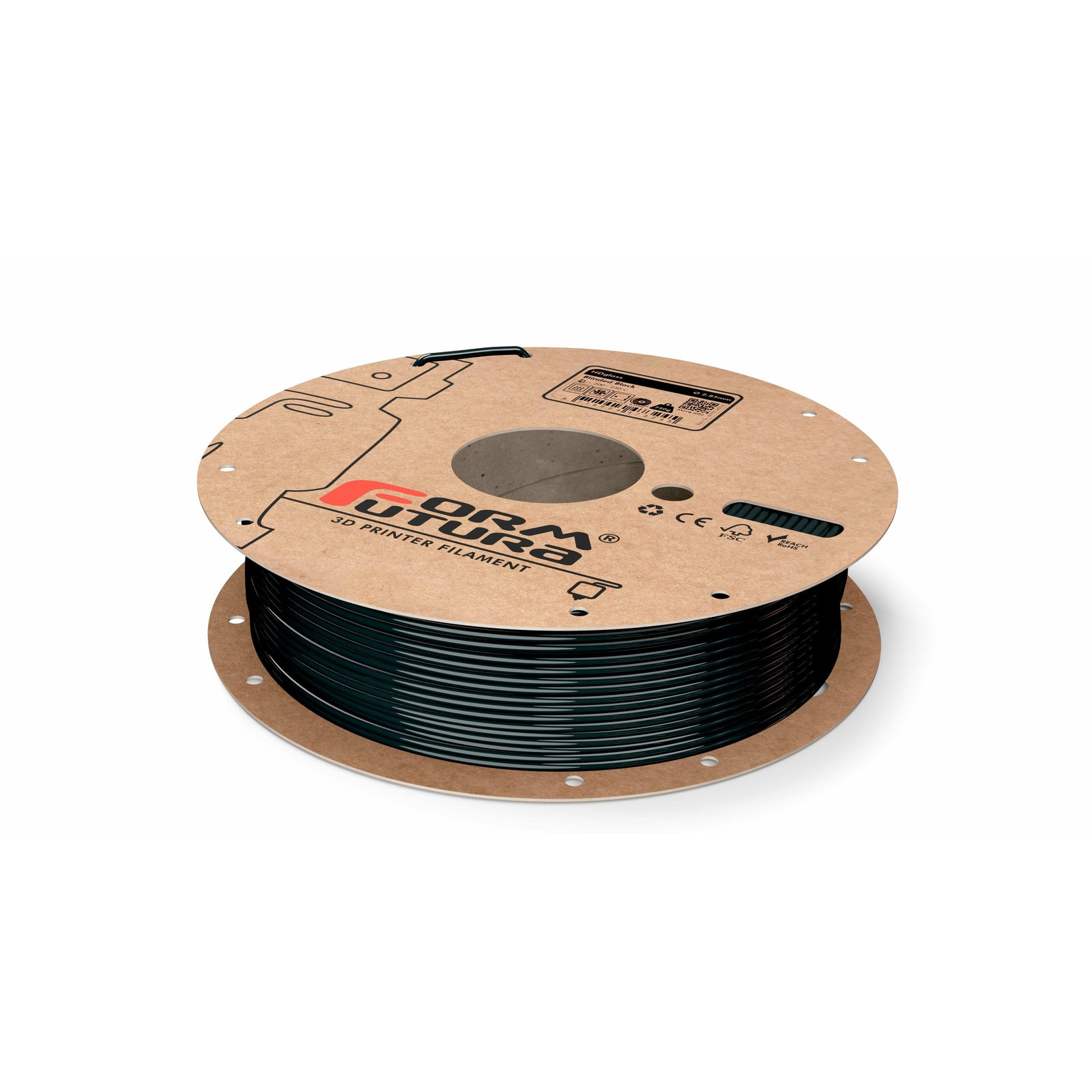 PETG Filament HDglass 2.85mm Blinded Black 4500 gram 3D Printer Filament