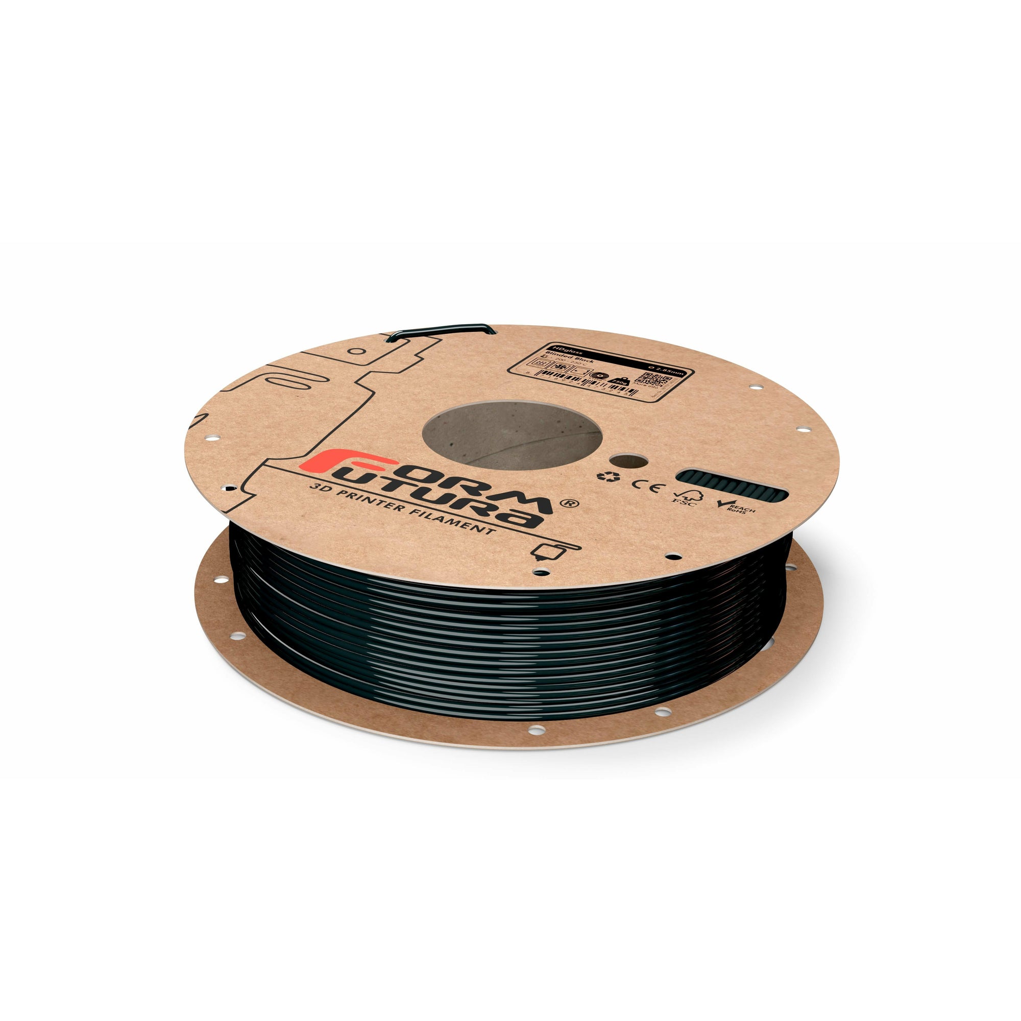 PETG Filament HDglass 2.85mm Blinded Black 8000 gram (On Demand) 3D Printer Filament