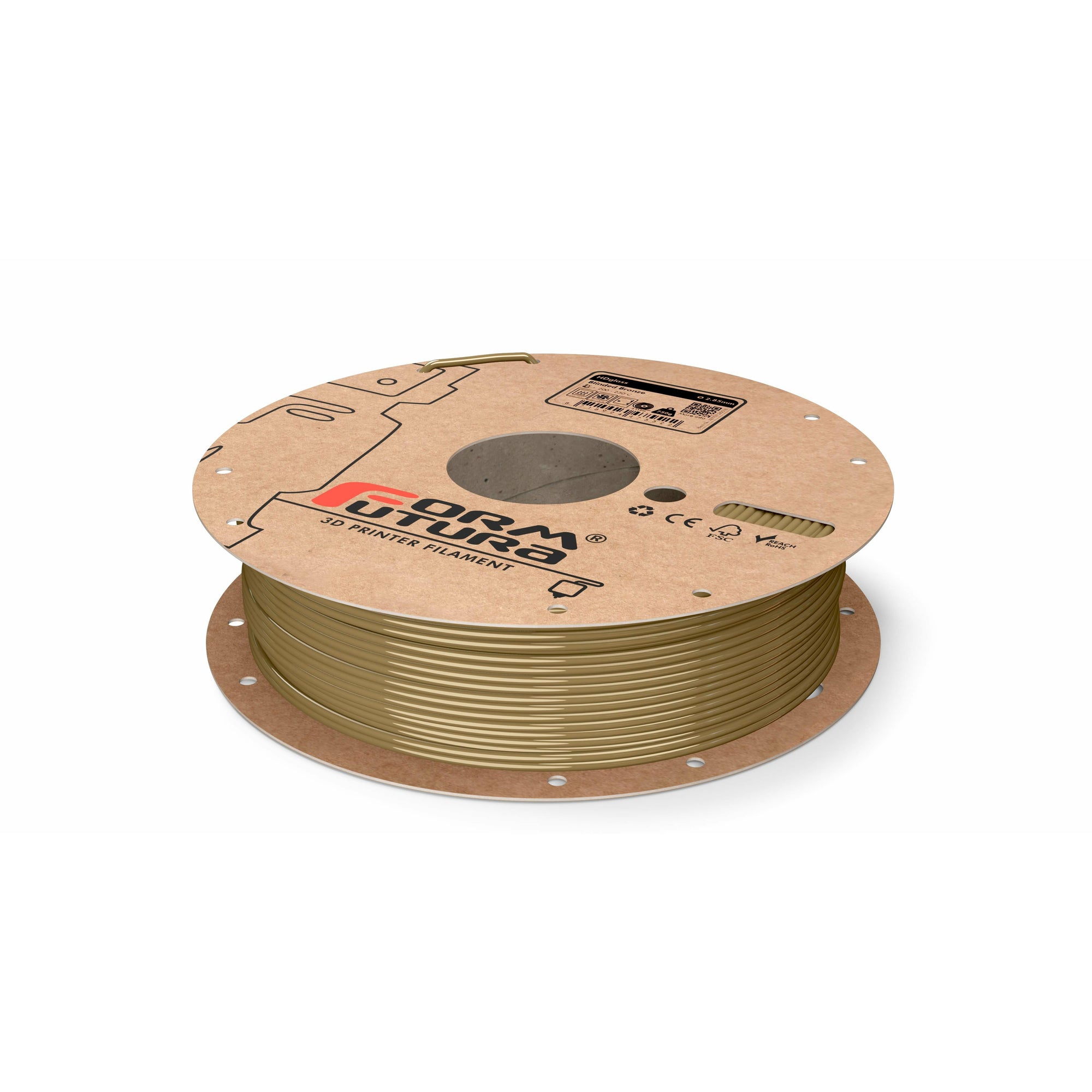 PETG Filament HDglass 2.85mm Blinded Bronze 750 gram 3D Printer Filament