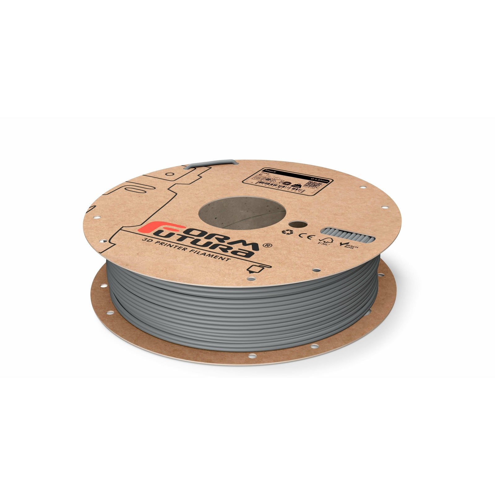 ABS Filament TitanX 2.85mm Grey 750 gram 3D Printer Filament