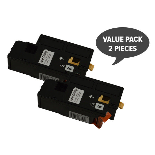 2 x 1350 Black Generic Toner Cartridge