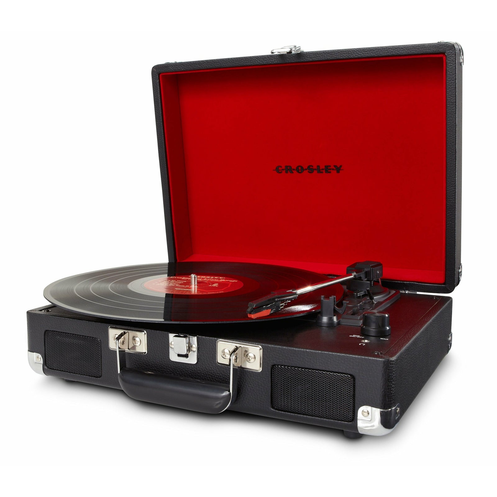 CROSLEY Crosley Cruiser Black - Bluetooth Portable Turntable