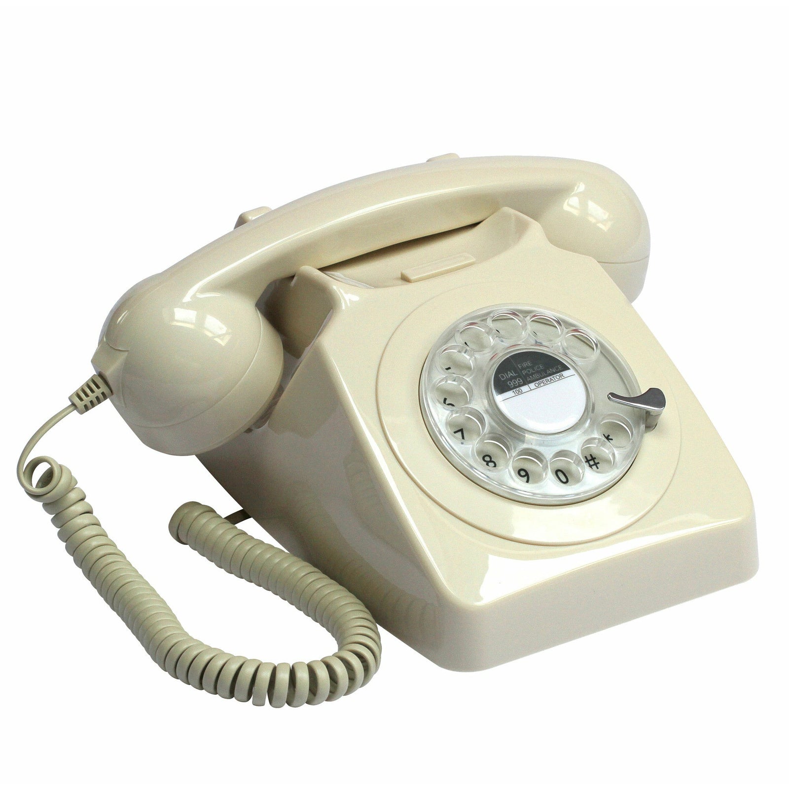 GPO RETRO GPO 746 ROTARY TELEPHONE - IVORY