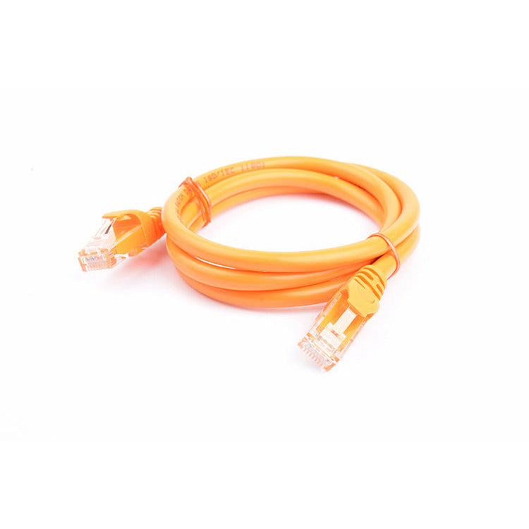 8WARE Cat6a UTP Ethernet Cable 1m Snagless Orange