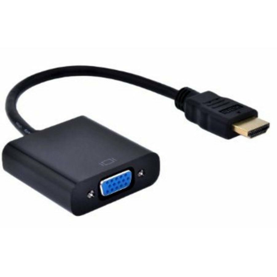 ASTROTEK HDMI to VGA Converter Adapter Cable 15cm - Type A Male to VGA Female