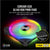 CORSAIR QL140 RGB Dual Fan Kit with Lighting Node Core, ICUE, Anti Vibration, Low-Noise 140 mm Fan Blade, RGB LED PWM Fan 26dBA, 502 CFM, 2 Fan Pack
