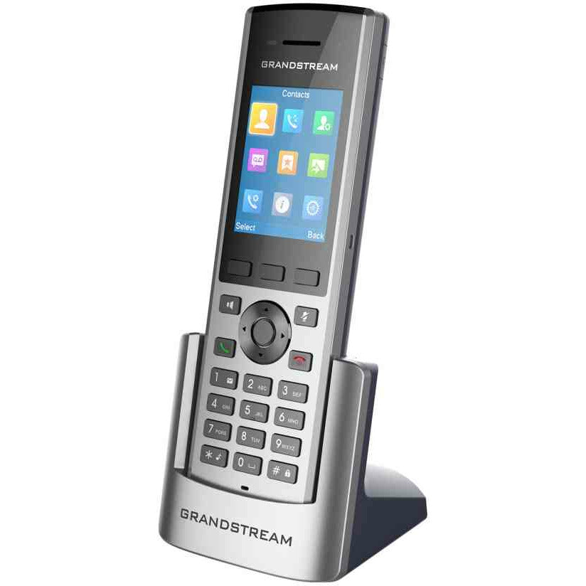 GRANDSTREAM DP730 Cordless High-Tier DECT Handset, 240x320 Colour LCD, 3 Programmable Soft Keys, 40hrs Talk Time & 500hrs Standby Time