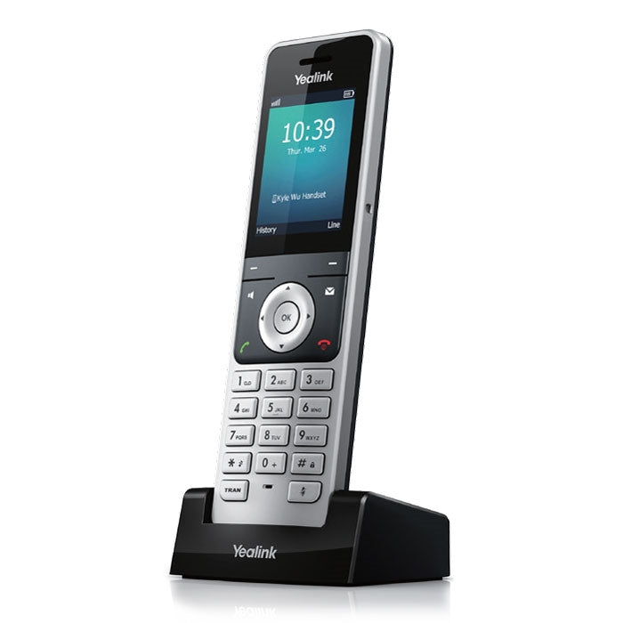 YEALINK W56H Cordless DECT IP Phone Handset -For use with W60P IP-DECT Base-Station