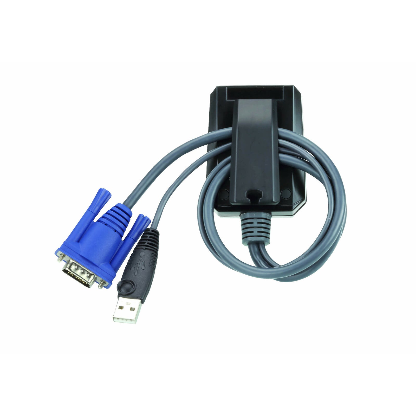 Aten Laptop USB KVM Console Crash Cart Adapter IT Kit CV211