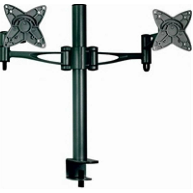 Astrotek Dual Monitor Arm Desk Mount Stand 36cm for 2 LCD Displays 21.5&quot; 22&quot; 23.6&quot; 24&quot; 27&quot; 15kg 30