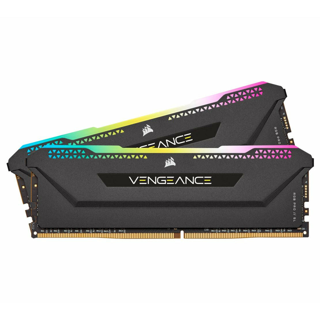 CORSAIR Vengeance RGB PRO SL 32GB (2x16GB) DDR4 3600Mhz C18 Black Heatspreader for AMD Desktop Gaming Memory