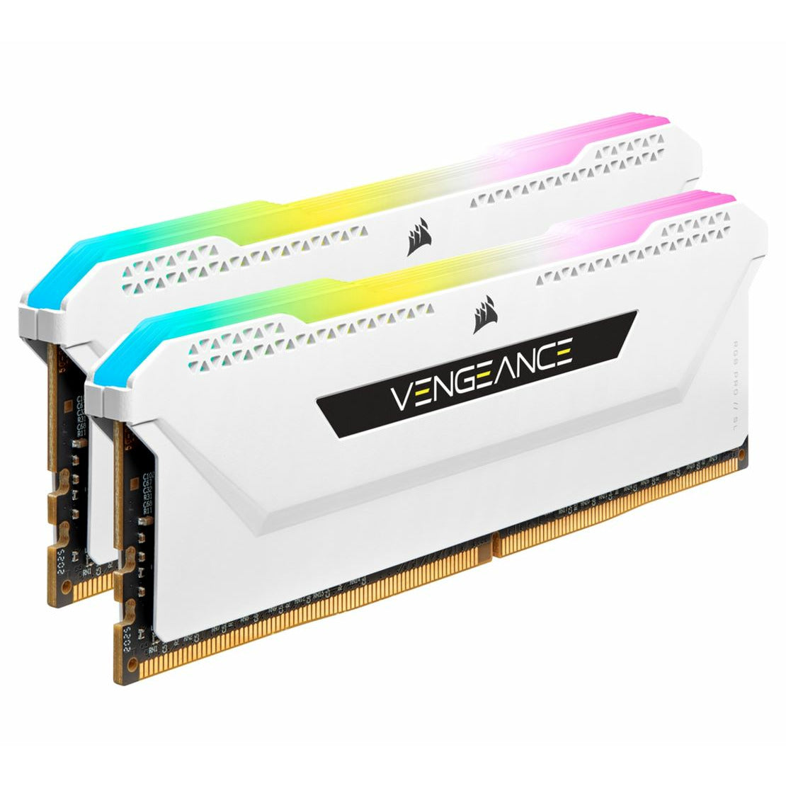 CORSAIR Vengeance RGB PRO SL 32GB (2x16GB) DDR4 3600Mhz C18 White Heatspreader Desktop Gaming Memory