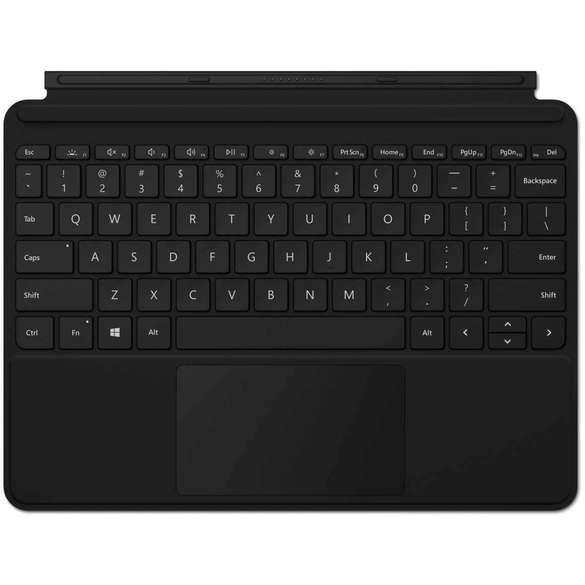 MICROSOFT Surface GoType Cover, Compatible with Surface GO 2 - Black 2020 Retail