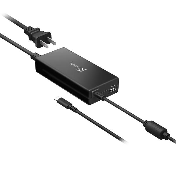 J5Create JUP2290 100W PD USB-C Super Charger (Notebook power supply) - USB-C Notebook power supply or charge Smartphones, Tablets