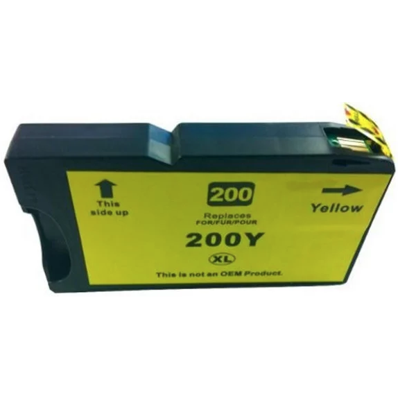 LEXMARK [5 Star] 200XL / 220XL Pigment Yellow Compatible Cartridge 2 Pack