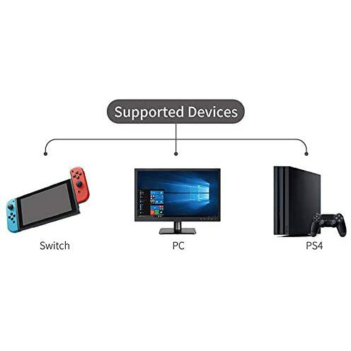 Premium Bluetooth Adapter Route air Pro Support in-Game Voice Chat compatible with Nintendo Switch, Nintendo Switch Lite, PS4 and Laptops
