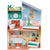 Wooden Dollhouse with Furniture for kids