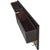 Wood Entryway Coat Rack with 2 Leather Tray(Brown)