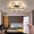 Modern LED Chandelier Light Fixture (90 cm)