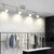 Modern 4 Light Track Lighting Kit LED (Chrome)