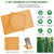 3 Pieces Bamboo Cutting Board with Juice Groove and Mobile Holder included for Home Kitchen