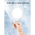 Double-Sided 1X/20X Magnifying Foldable Makeup Mirror for Handheld, Table and Travel Usage