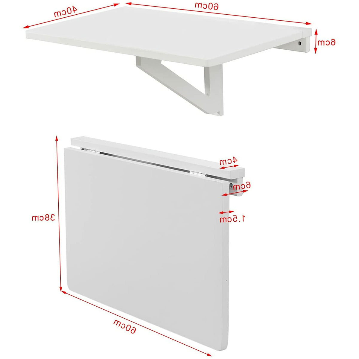Kitchen Wall-Mounted Folding Table