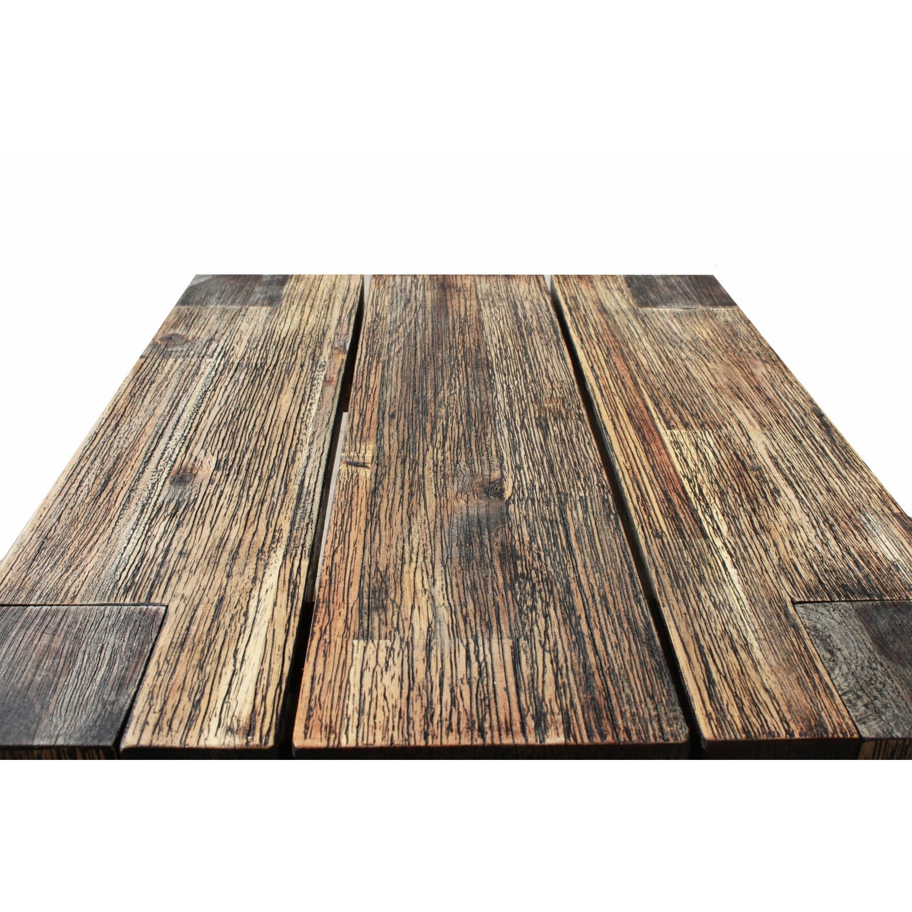Sturdy 2 Metre Table Black Brush Finish