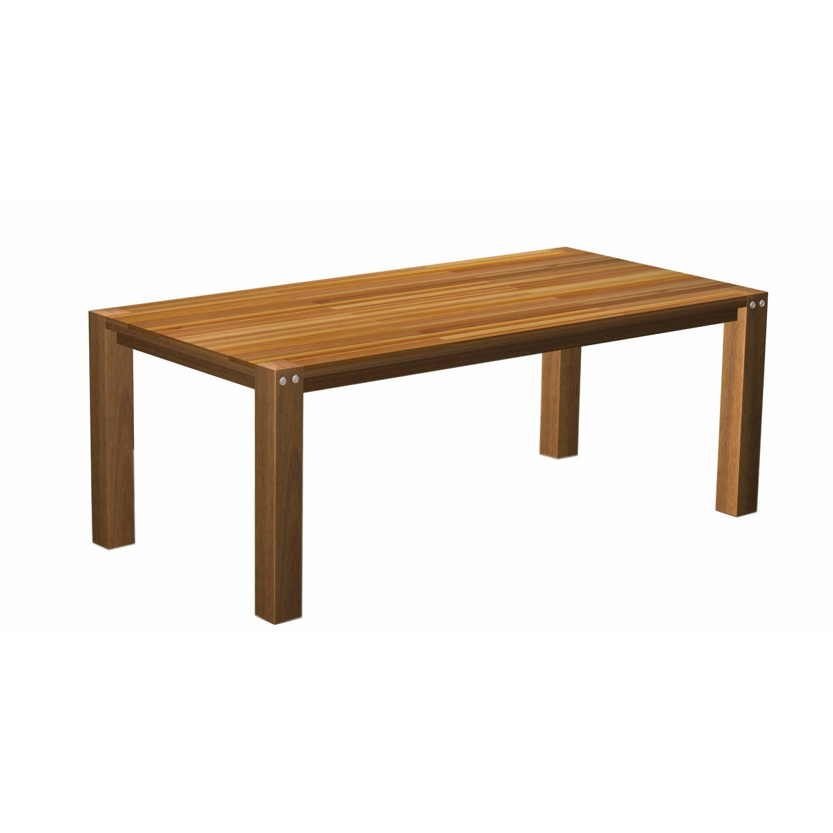 Sturdy 2 Metre Table Natural oil Finish