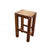 Sturdy Stool Natural oil Finish