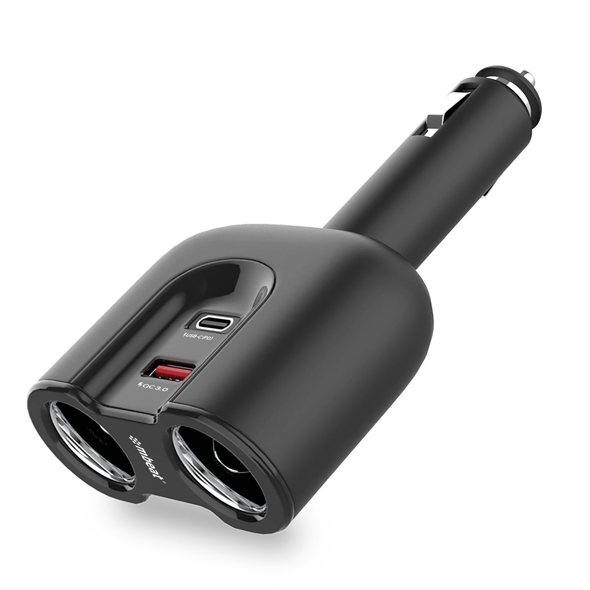 mbeat Gorilla Power Dual Port USB-C &amp; QC 3.0 Car Charger