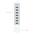 mbeat 7-Port USB 3.0 Aluminum Slim Hub With Power For PC and MAC