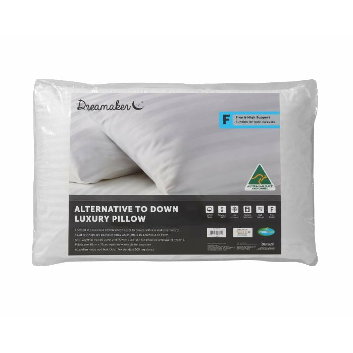 Dreamaker Alternative to Down Pillow Firm