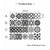 Nordic Wall Sticker Bathroom Waterproof Self-adhesive Tile Sticker  Kitchen Cabinet Decor