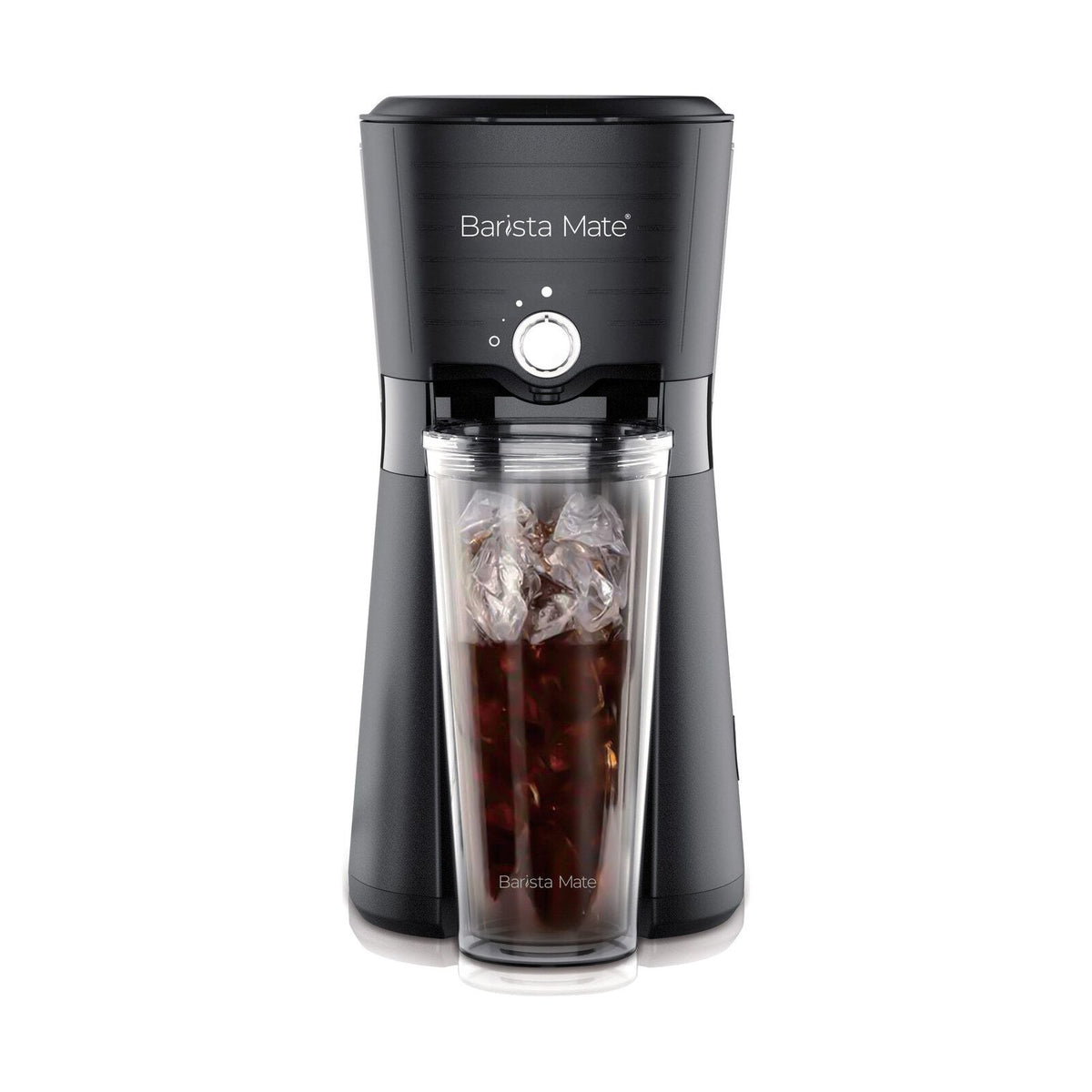Digital Iced Coffee Maker w/ 10oz, Reusable Cup &amp; Straw Included