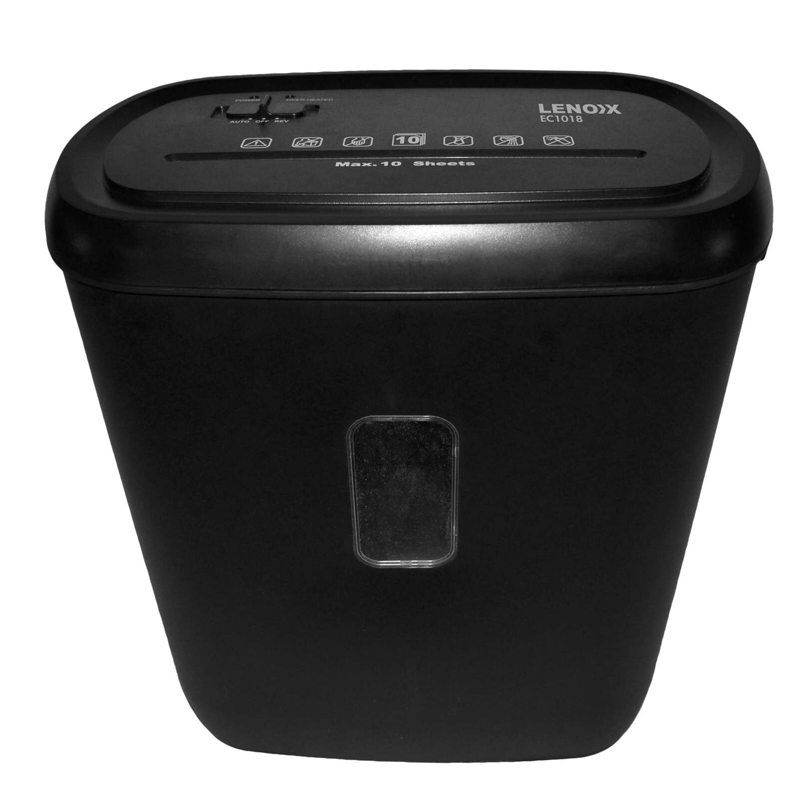 10 Sheet Cross Cut Shredder - 21L